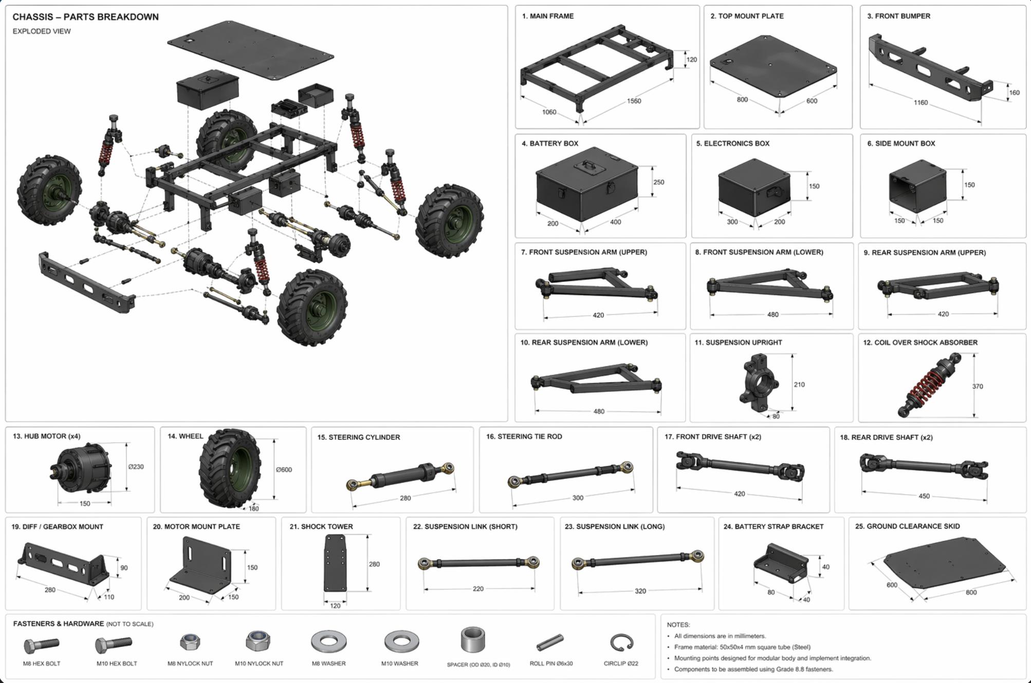 Drive & wheel hub